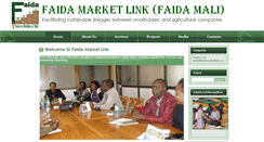 Desktop Screenshot of faidamarketlink.or.tz